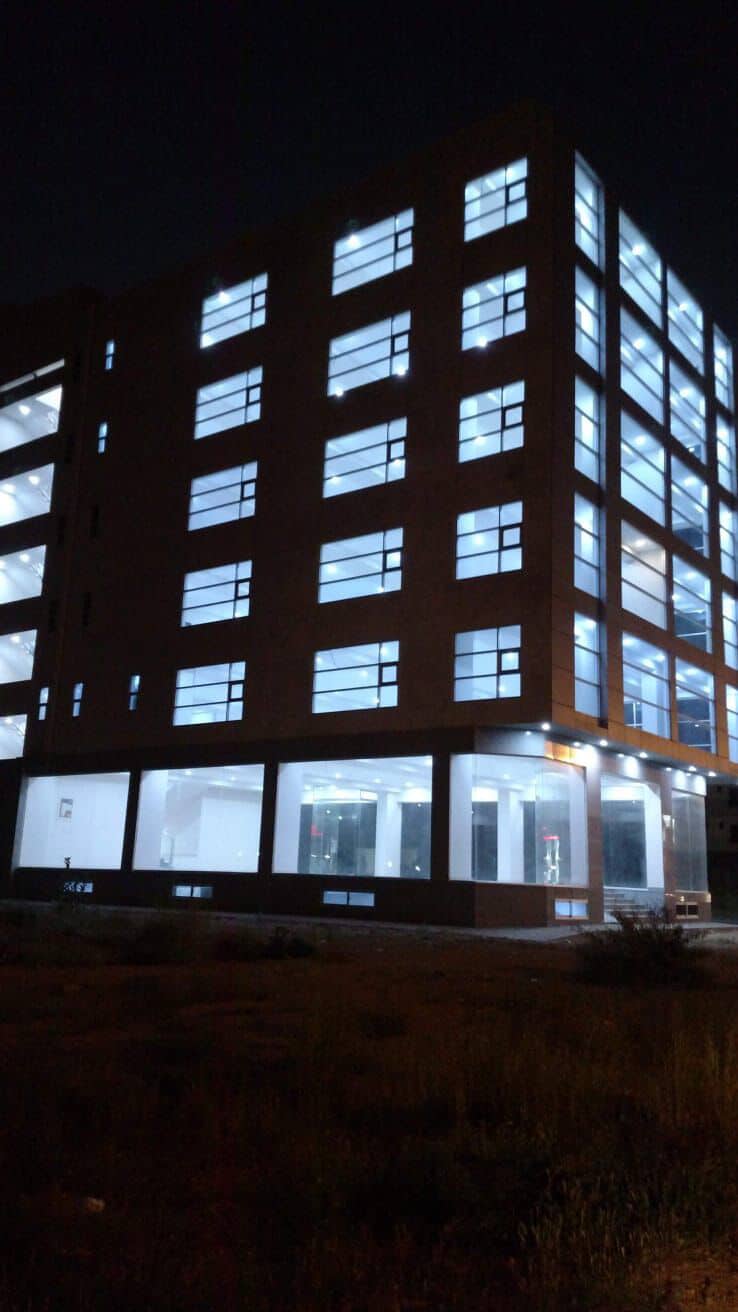 Aluminium window installation residential